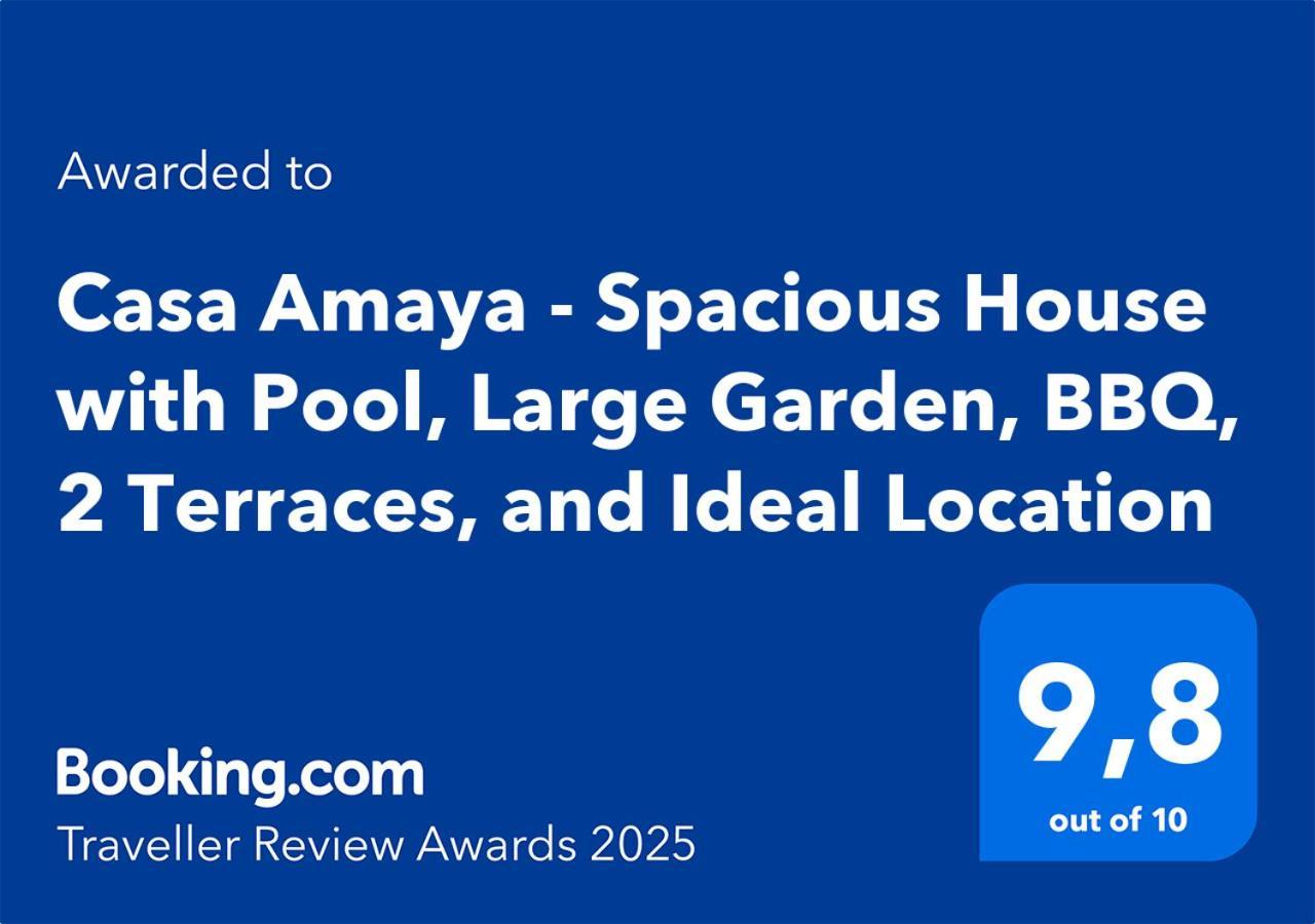 Casa Amaya - Spacious House With Pool, Large Garden, Bbq, 2 Terraces, And Ideal Location Эль-Чарко Экстерьер фото